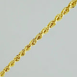 Cadena Lazo 2.85gr / 50cm / 2mm Oro Amarillo +3 &