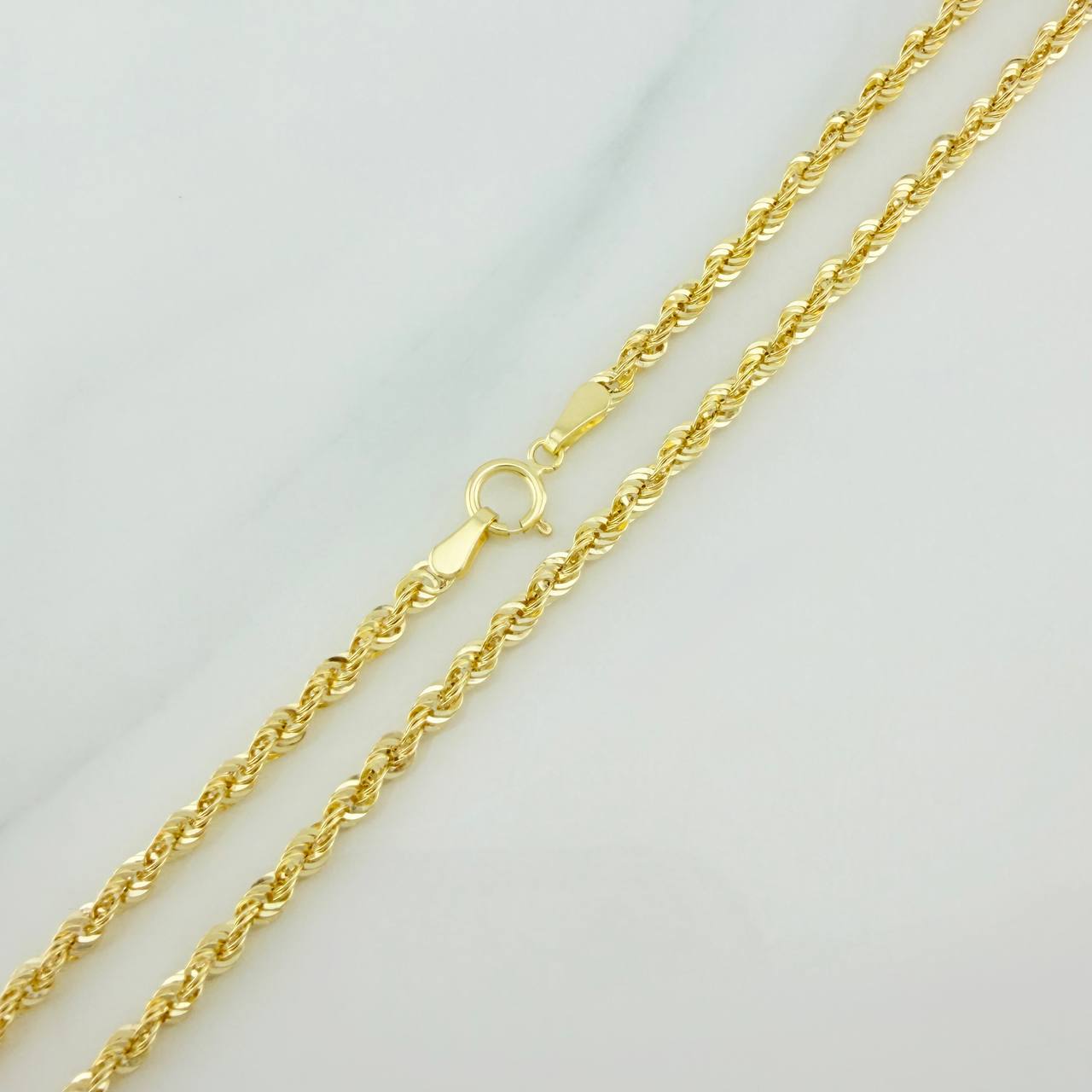 Cadena Lazo 6.2gr / 59.5cm / 2.5mm Oro Amarillo +3 18K %