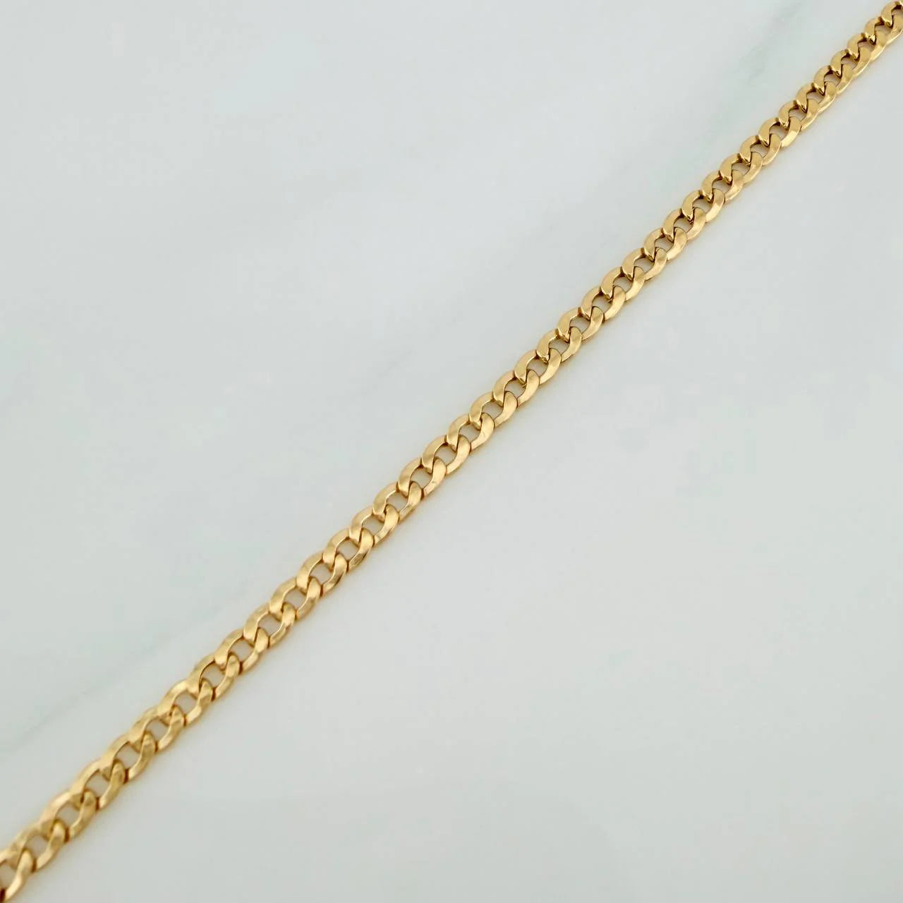 Pulso Cubano 1.1 g / 20.5 cm / 2.45 mm Oro Amarillo 18K