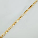 Pulso Figaro 1.7gr / 20.5cm / 3.2mm Oro Amarillo +1 18K $