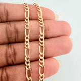 Pulso Figaro 1.65gr / 21cm / 3.1mm Oro Amarillo +1 18K %