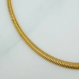 Pulso Serpiente 3.8gr / 19cm / 2.8mm Oro Amarillo +3 18K $