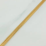 Pulso Serpiente 3.8gr / 19cm / 2.8mm Oro Amarillo +3 18K $