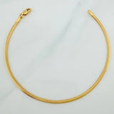 Pulso Serpiente 2.2gr / 19cm / 1.9mm Oro Amarillo +3 18K $