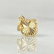 Dije Trebol Dorado 0.85gr / 1.5cm / Oro Amarillo Nac.Esp. 18K