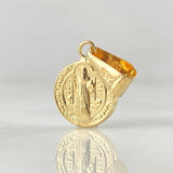 Dije San Benito 0.6gr / 1.9cm / Oro Amarillo 18K *