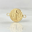 Herraje San Benito 0.65gr / 1.8cm / Oro Amarillo 18K