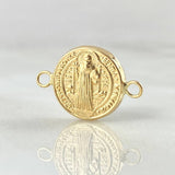 Herraje San Benito 0.65gr / 1.8cm / Oro Amarillo 18K