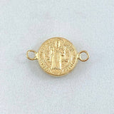 Herraje San Benito 0.45gr / 1.6cm / Oro Amarillo 18K *