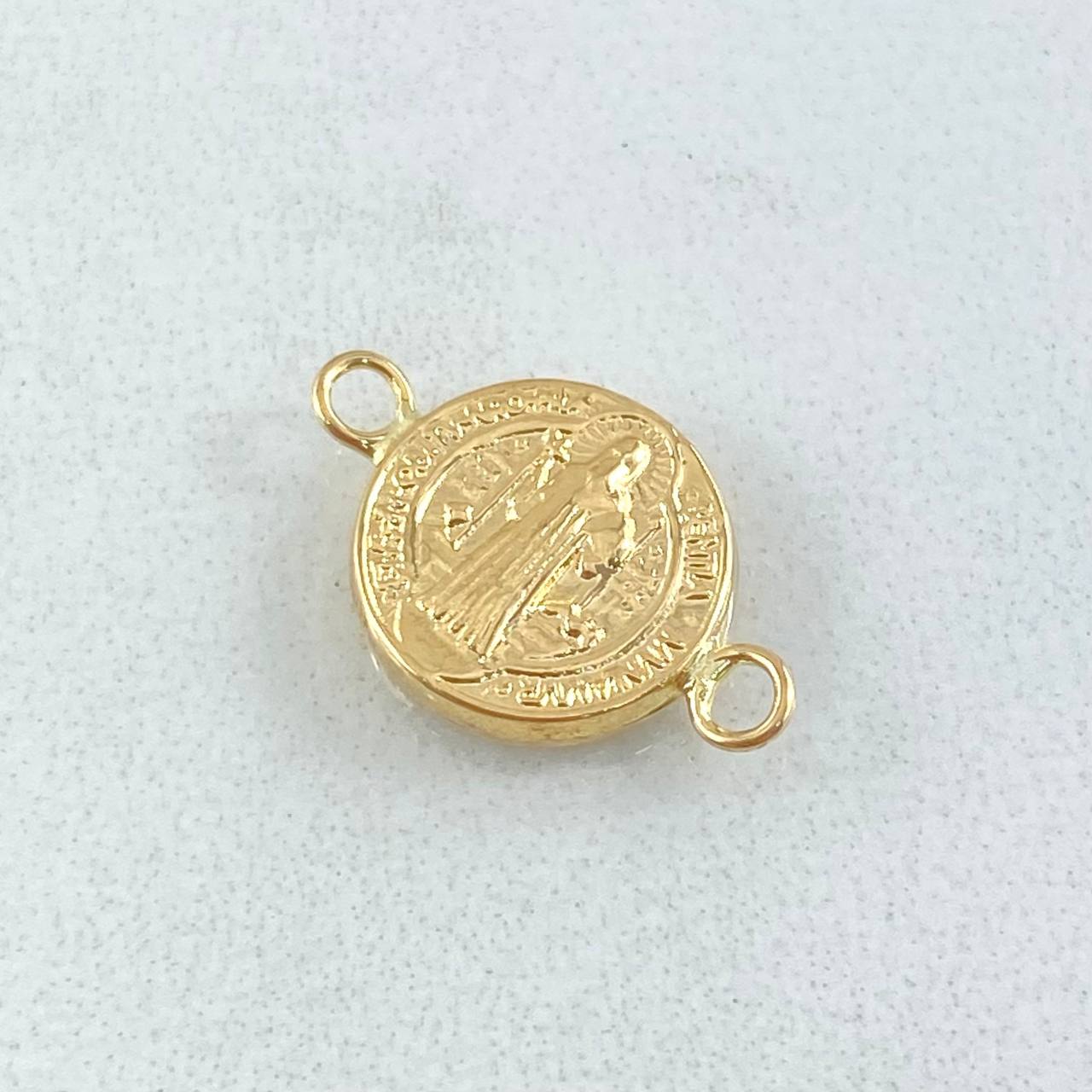 Herraje San Benito 0.45gr / 1.6cm / Oro Amarillo 18K *