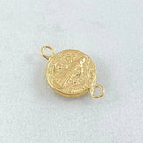 Herraje San Benito 0.45gr / 1.6cm / Oro Amarillo 18K *