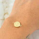 Herraje San Benito 0.45gr / 1.6cm / Oro Amarillo 18K *