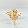 Herraje San Benito 0.45gr / 1.6cm / Oro Amarillo 18K *