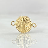 Herraje San Benito 0.45gr / 1.6cm / Oro Amarillo 18K *