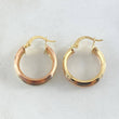 Candongas Aleja 2.4gr / 2.3cm / Tres Oros 18K *