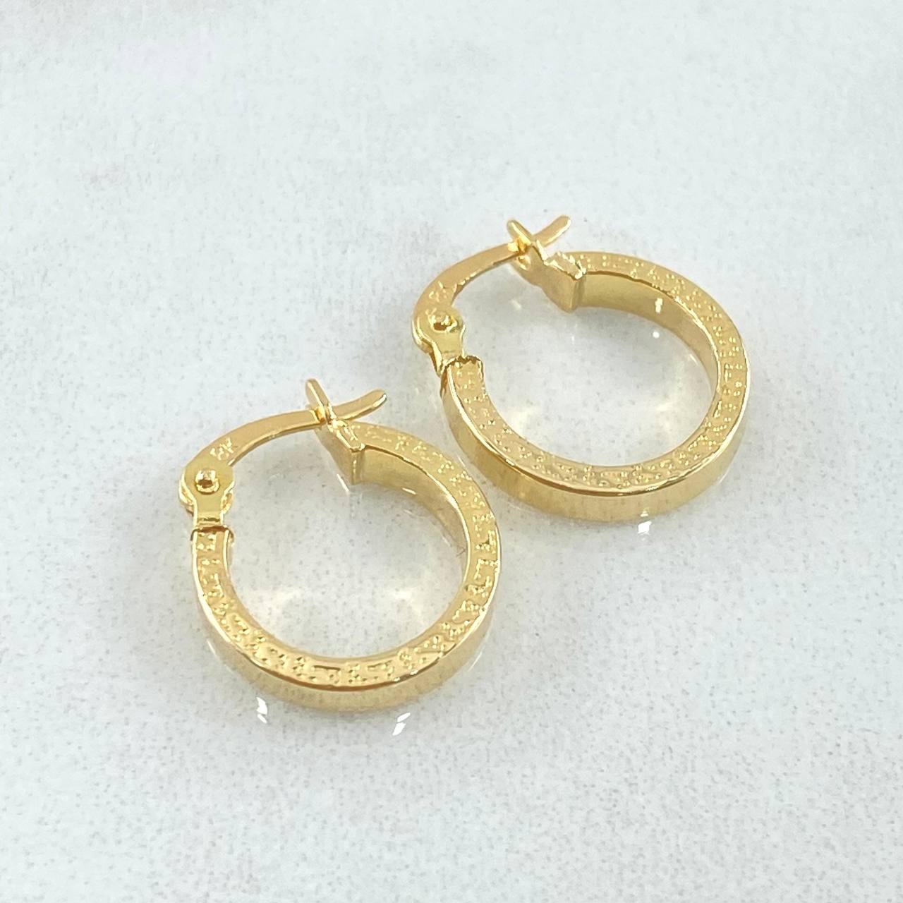 Candongas Tribal 1.1gr / 1.5cm / Oro Amarillo 18K
