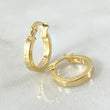 Candongas Tribal 1 g / 1.3 cm Oro Amarillo 18K