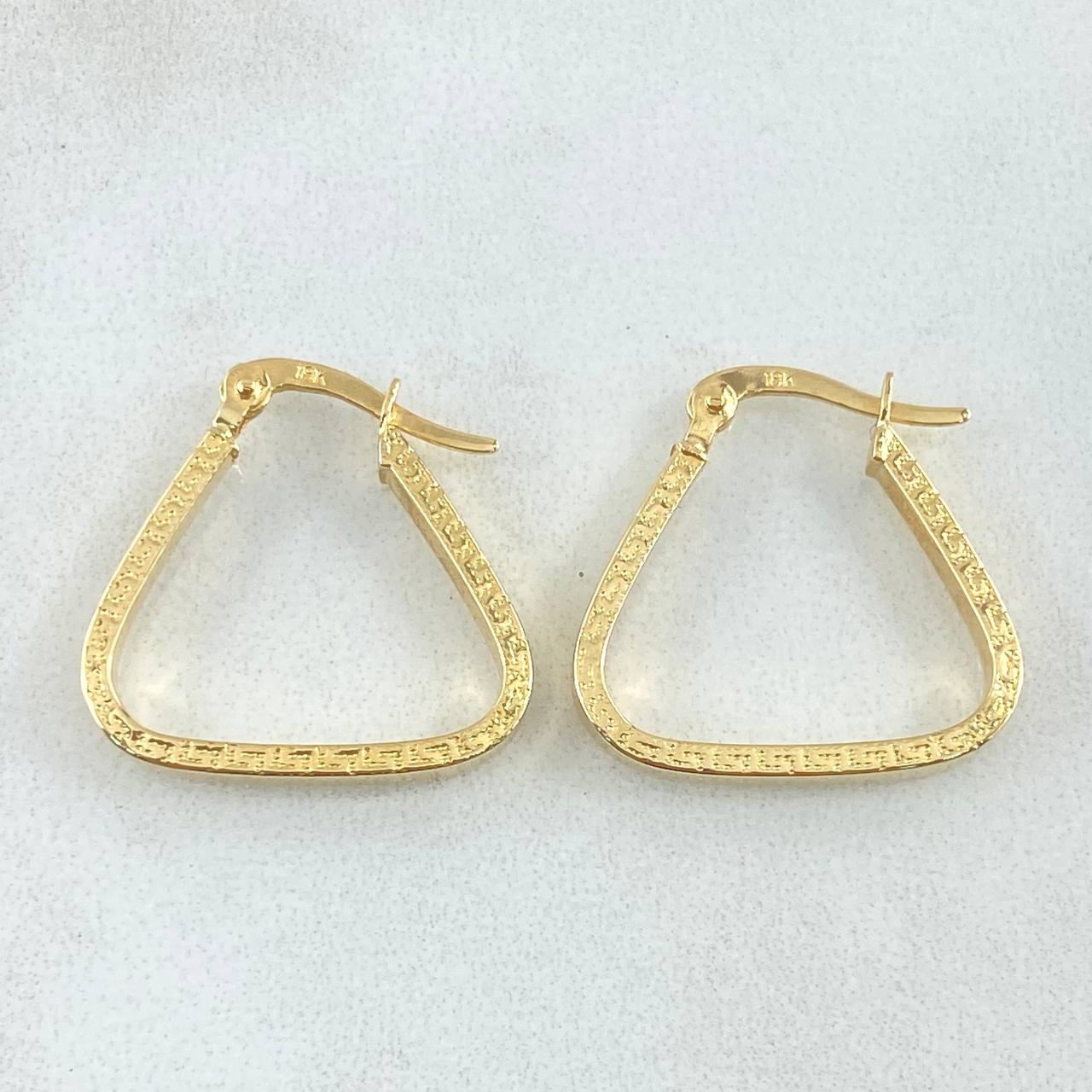 Candongas Yadi 1.65gr / 2.1cm / Oro Amarillo 18K *