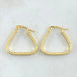 Candongas Yadi 1.65gr / 2.1cm / Oro Amarillo 18K *