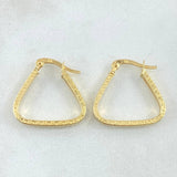 Candongas Yadi 1.65gr / 2.1cm / Oro Amarillo 18K *