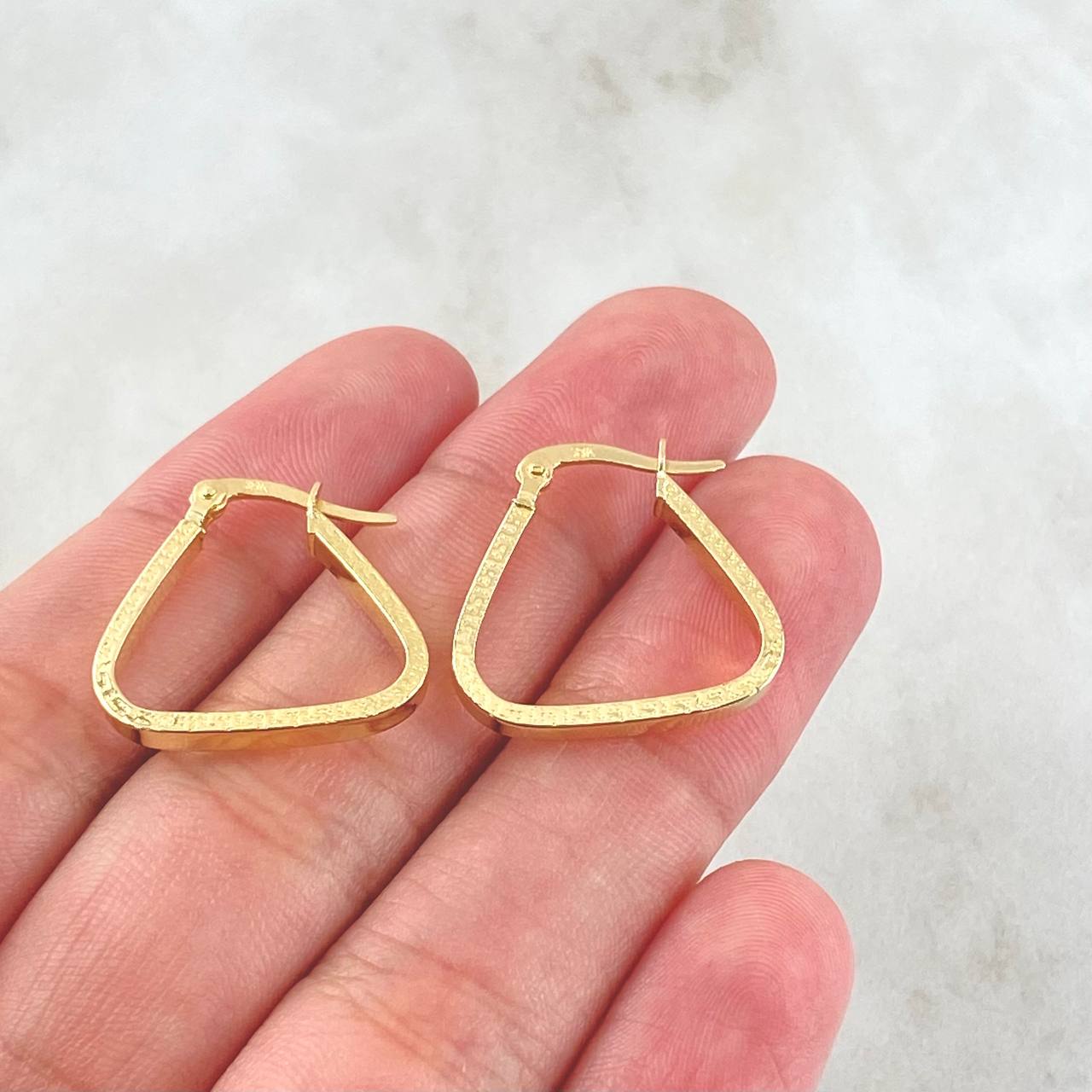 Candongas Yadi 1.65gr / 2.1cm / Oro Amarillo 18K *
