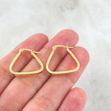 Candongas Yadi 1.65gr / 2.1cm / Oro Amarillo 18K *