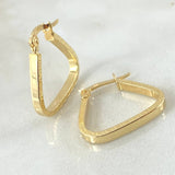 Candongas Yadi 1.65gr / 2.1cm / Oro Amarillo 18K *