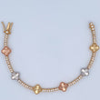 Pulso Tennis Trebol 13.35gr / 18.3cm / Tres Oros Nac.Esp. 18K &