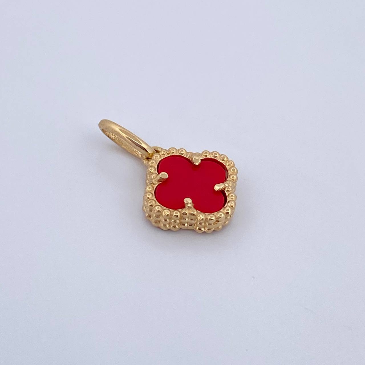 Dije Trebol 1.25gr / 1.7cm / Oro Amarillo Nac.Esp. 18K &
