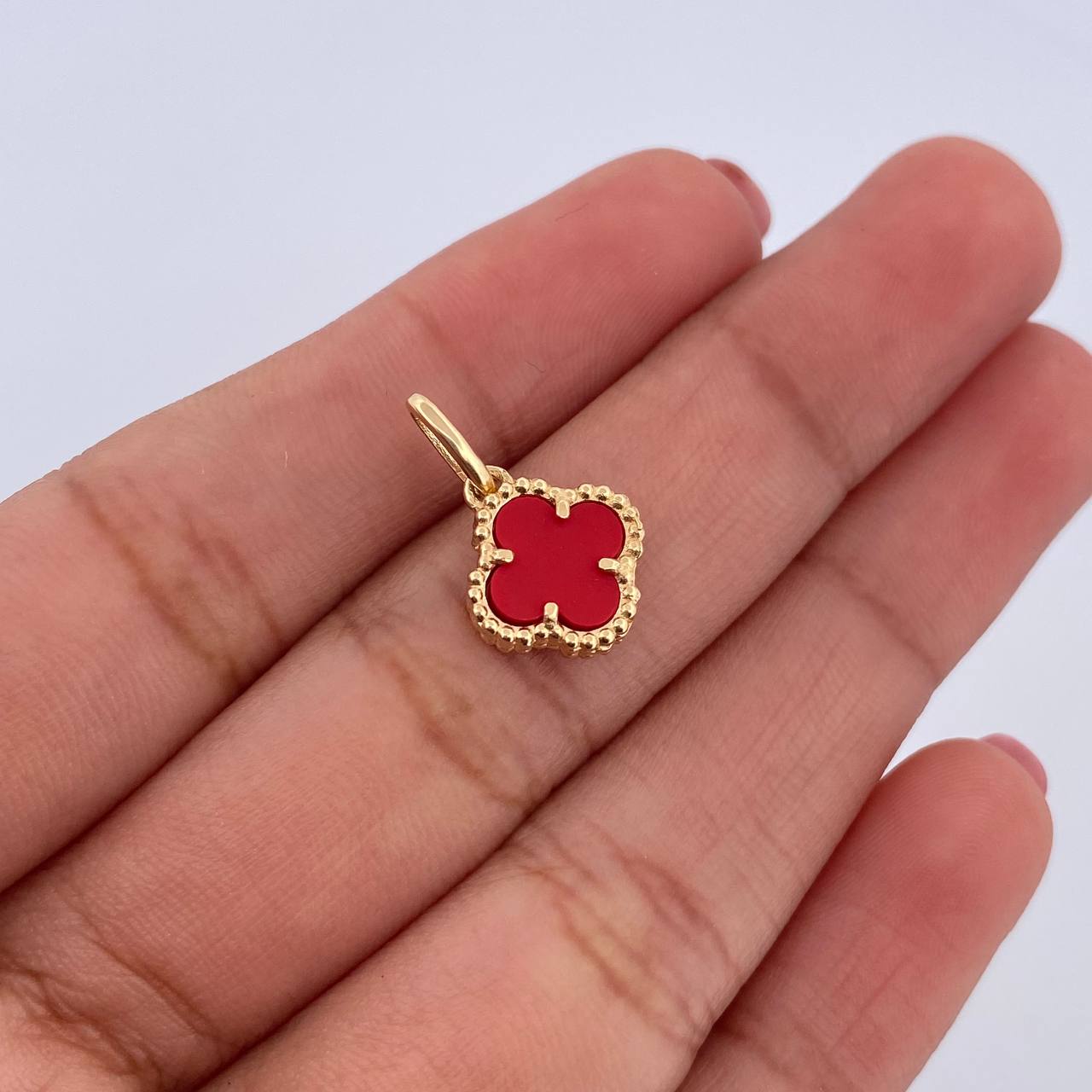 Dije Trebol 1.25gr / 1.7cm / Oro Amarillo Nac.Esp. 18K &