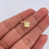 Dije Trebol 1.05gr / 1.5cm / Oro Amarillo Nac.Esp. 18K &