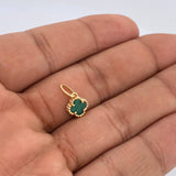 Dije Trebol 0.95gr / 1.5cm / Oro Amarillo Nac.Esp. 18K &