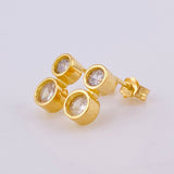 Topos Cesta Circular 3.2 g / 10 mm Oro Amarillo 18K