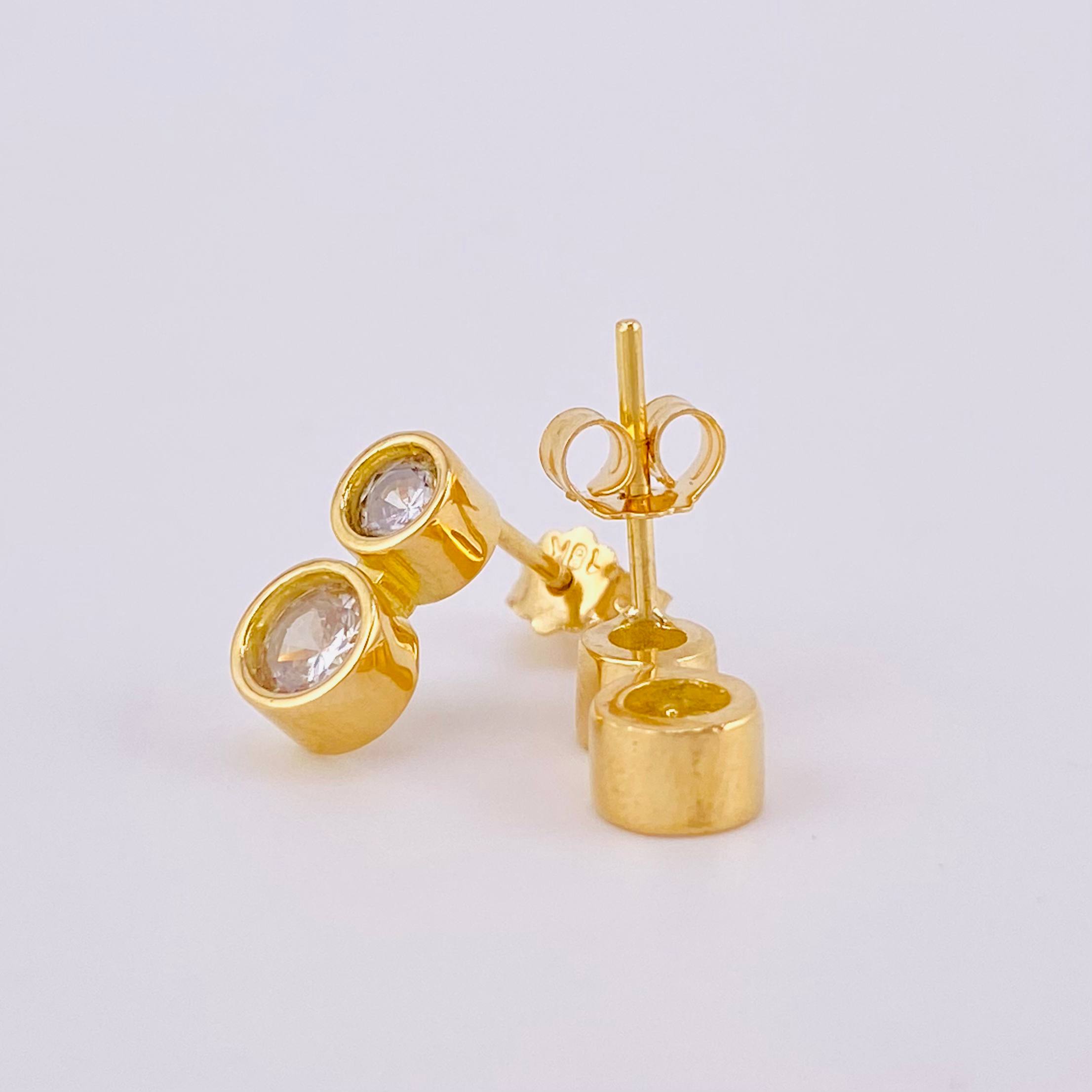 Topos Cesta Circular 3.2 g / 10 mm Oro Amarillo 18K
