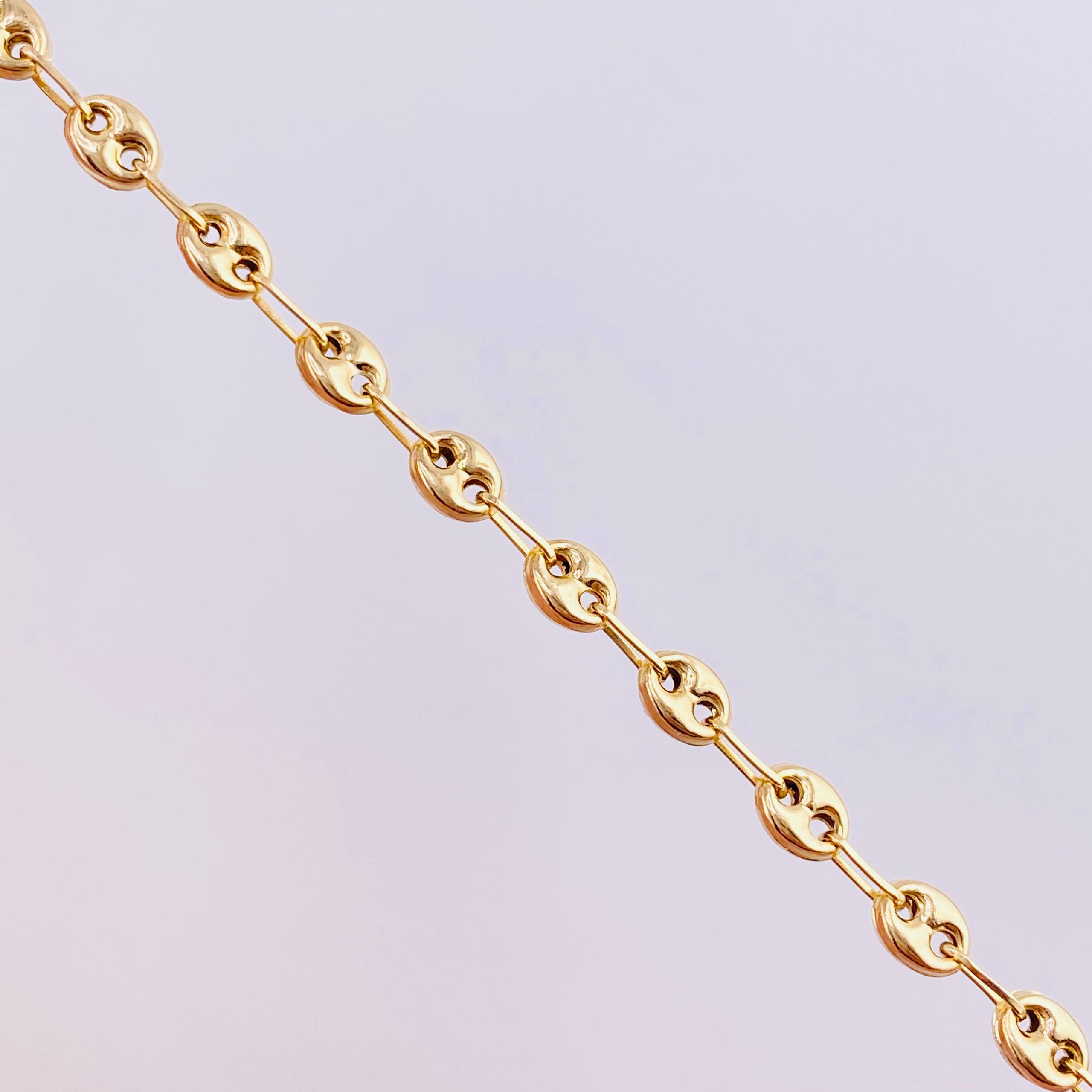 Tobillera Gc 2.95 g / 25.2 cm / 3.5 mm Oro Amarillo 18K