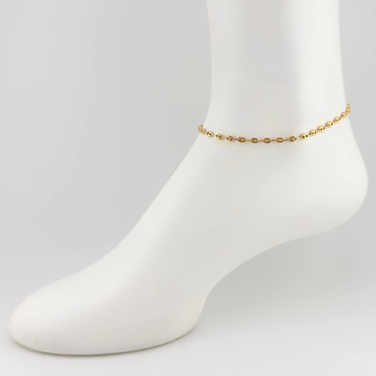 Tobillera Gc 2.95 g / 25.2 cm / 3.5 mm Oro Amarillo 18K