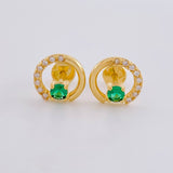 Topos Media Manzana Tupida 2 g / 8.6 mm Oro Amarillo 18K
