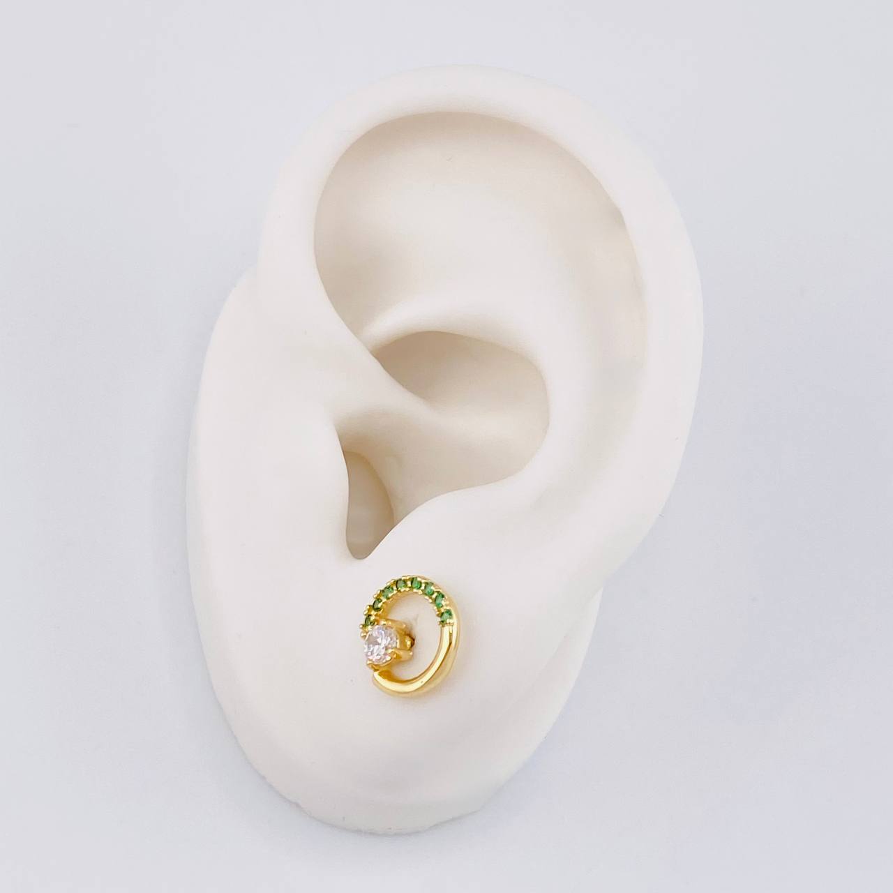 Topos Media Manzana Tupida 2 g / 8.6 mm Oro Amarillo 18K