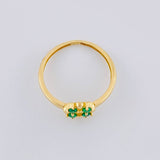Anillo Circular 1.55 g / T6 1/4 Oro Amarillo 18K