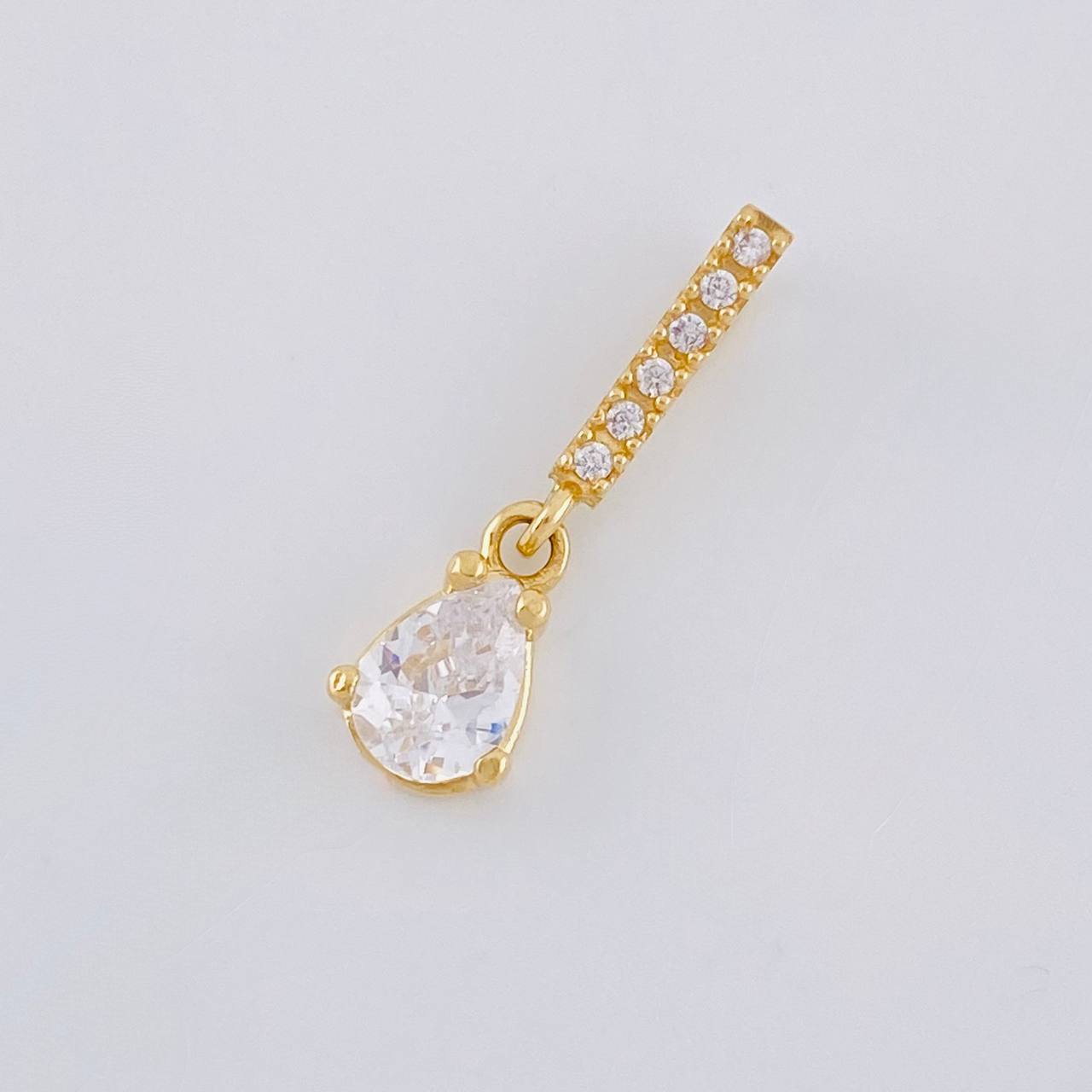 Dije Linea Lluvia 1.3 g / 2 cm Oro Amarillo 18K