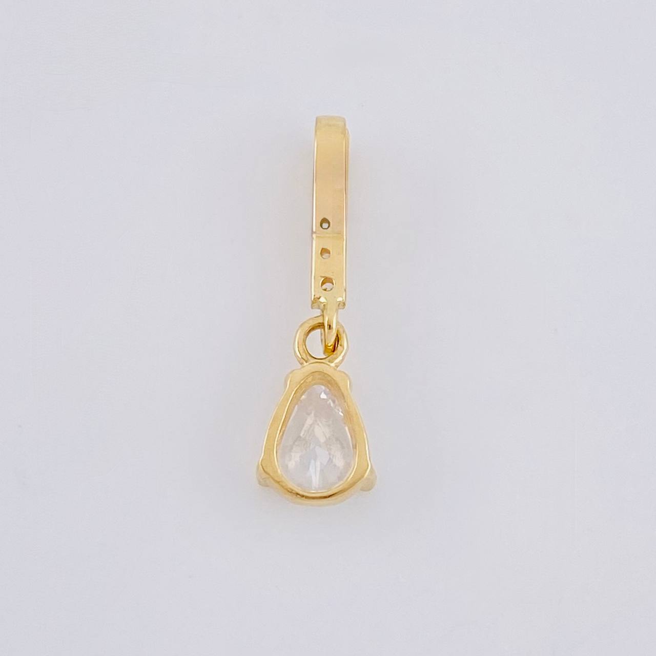 Dije Linea Lluvia 1.3 g / 2 cm Oro Amarillo 18K