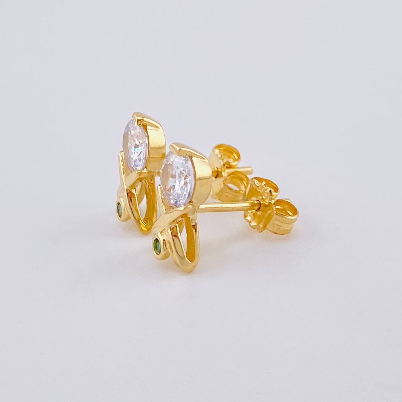 Topos Piedra 2.2 g / 10.5 mm Oro Amarillo 18K
