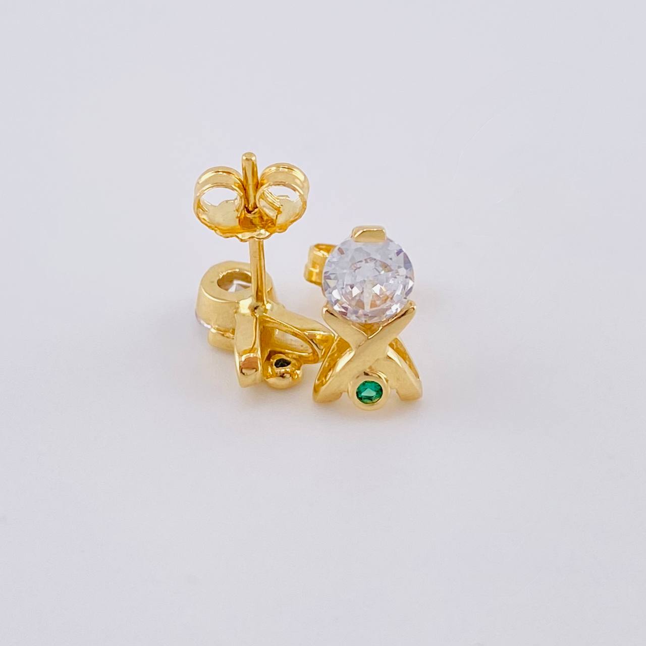 Topos Piedra 2.2 g / 10.5 mm Oro Amarillo 18K