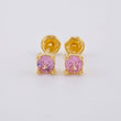 Topos Cuatro Garras 1.55 g / 4.4 mm Oro Amarillo 18K