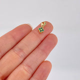 Topos Set Trebol 2.1g / 5.2mm Oro Amarillo 18K