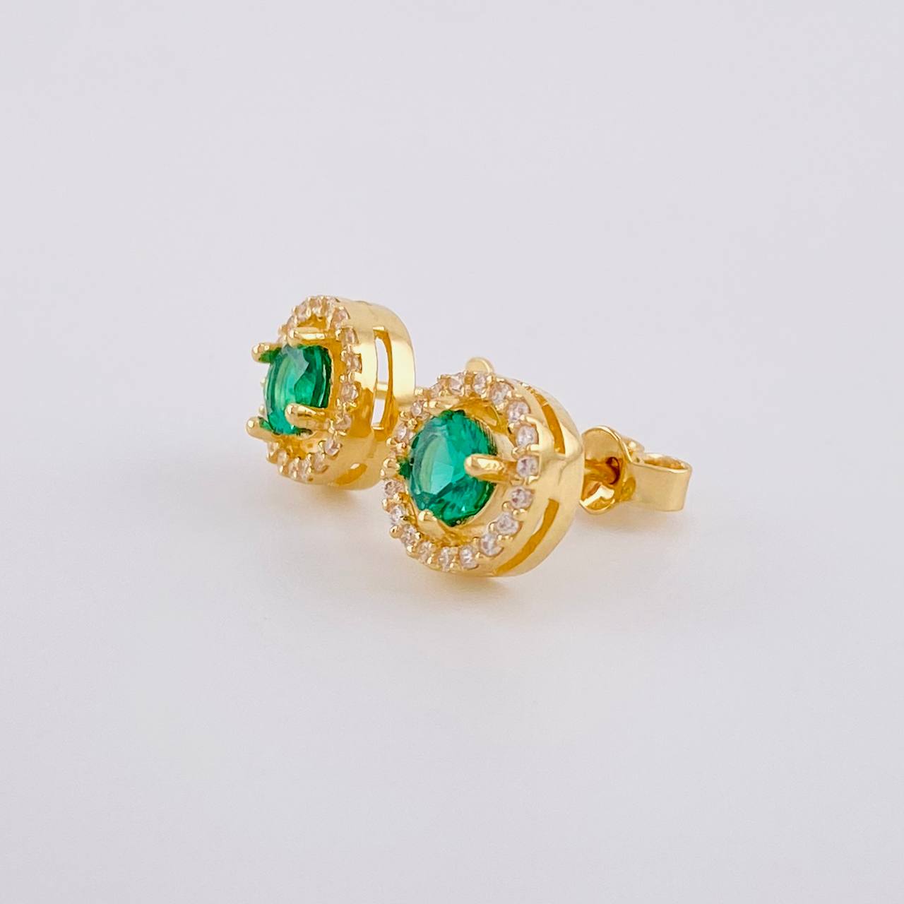 Topos Halo Tupido 3.25g / 8.85mm Oro Amarillo 18K