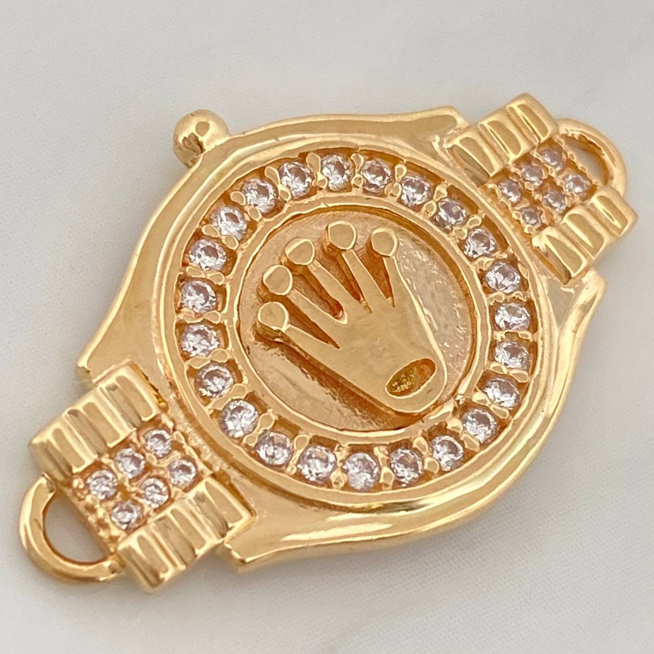 Herraje Correa Corona 3.6 g / 2.7 cm Oro Amarillo 18K