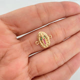 Herraje Virgen Guadalupe 1.2 g / 1.4 cm Oro Amarillo 18K
