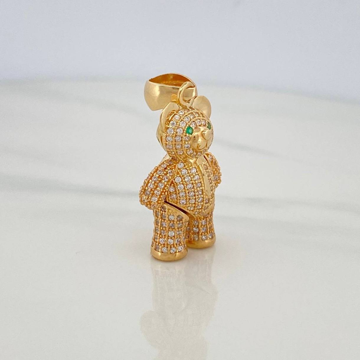 Dije Oso Corbata 8.9 g / 3.7 cm Oro Amarillo 18K