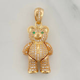 Dije Oso Corbata 8.9 g / 3.7 cm Oro Amarillo 18K